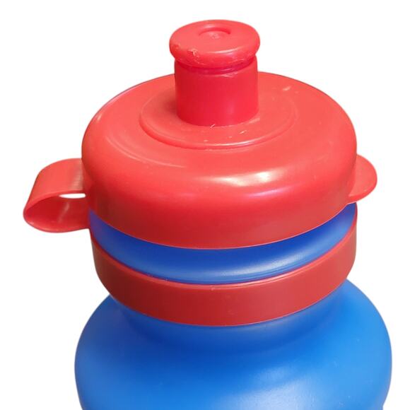 Power Rangers Megaforce Water Bottle 18 fl oz 2013 BPA Free Blue Red DesignWare‎ - Picture 8 of 10